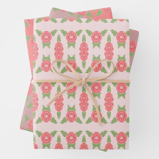 3 stuk Gift of lade Liner Blad Set Inpakpapier Vel (In situ)