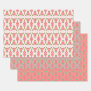 3 stuk Gift of lade Liner Blad Set Inpakpapier Vel
