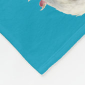 3 suikerzweefvliegtuigen fleece deken (Hoek)