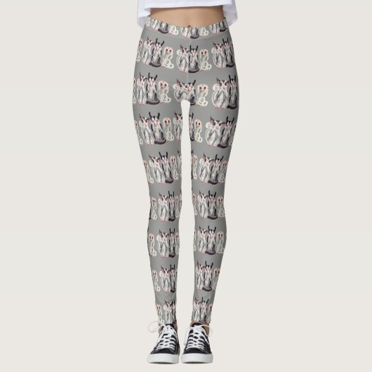 3 suikerzweefvliegtuigen leggings (Voorkant)