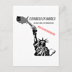 3 symbolen wit briefkaart