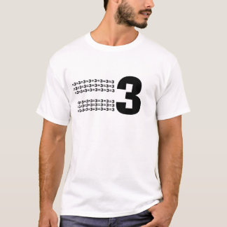 =3 T-SHIRT