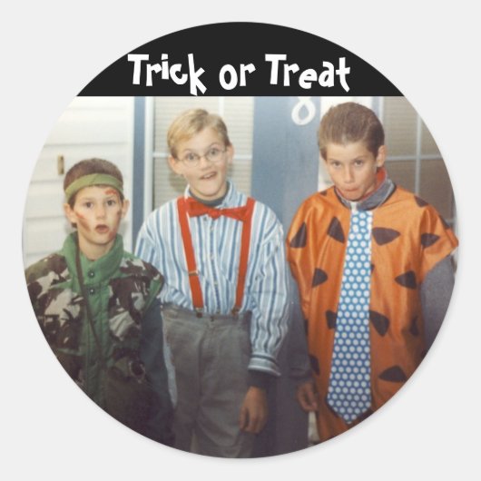 3 Tanden - Halloween Stickers (Voorkant)