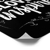 3- Teach Love Inspire Shirt, Retro  leraar Poster (Hoek)