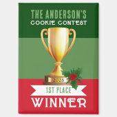 3 Toned Holiday Contest Winnaar Prijs Magnet (Voorkant)