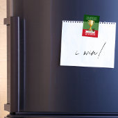 3 Toned Holiday Contest Winnaar Prijs Magnet