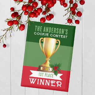 3 Toned Holiday Contest Winnaar Prijs Magnet