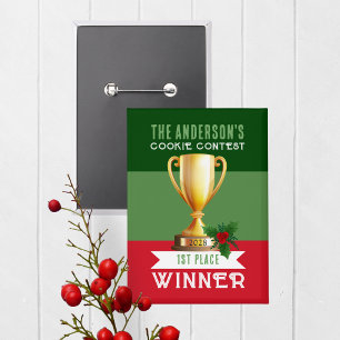 3 Toned Holiday Contest Winner Award Button
