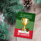 3 Toned Holiday Contest Winner Award Button