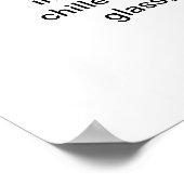 3 tot 1 (Wet) Martini Cocktail Recipe Art 18 "x24" Poster (Hoek)