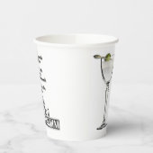 3 tot 1 (Wet) Martini Cocktail Recipe Art. Papieren Bekers (Links)