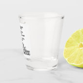 3 tot 1 (Wet) Martini Cocktail Recipe Art. Shot Glas (Rechts)