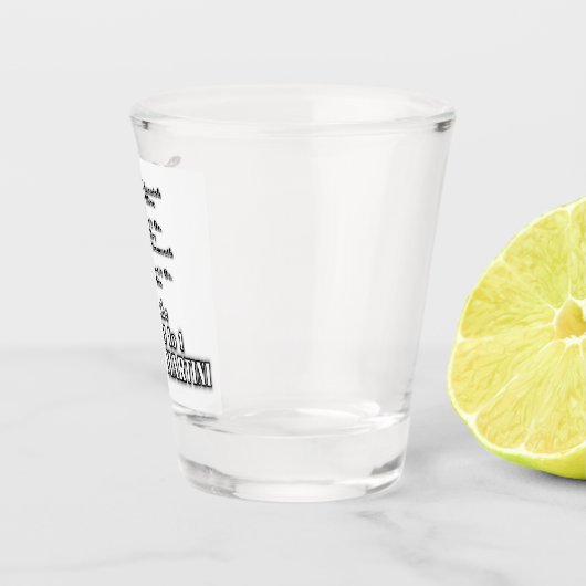 3 tot 1 (Wet) Martini Cocktail Recipe Art. Shot Glas (Rechts)