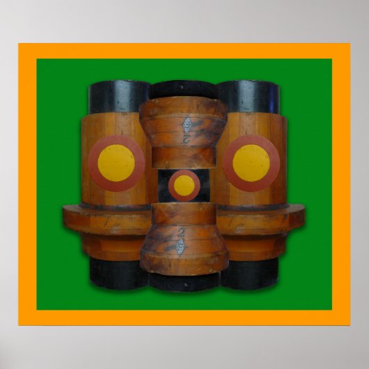 3 towers 3-afdrukken poster (Voorkant)