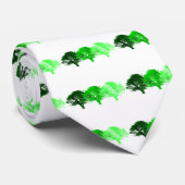 3 Trees Silhouette Stropdas (Opgerold)