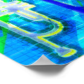 3 Trumpets Abstract Poster (Hoek)