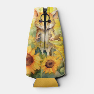3 van 17 Sunflower Garden Miceville Flesjeskoeler