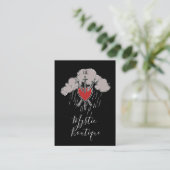 3 van Swords Love Heart Tarot Illustration Three Visitekaartje (Staand voorkant)