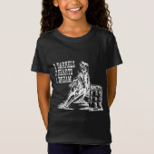 3 vaten 2 Harten 1 Dream Barrel Racing T-shirt (Voorkant)