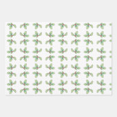 3 vellen cadeaupapier Holly Jolly (Voorkant 2)