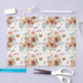 3 vellen, Dutch Still Life Floral Art Tissuepapier (Craft)