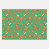 3 vellen kerstinpakpapier (Voorkant 2)