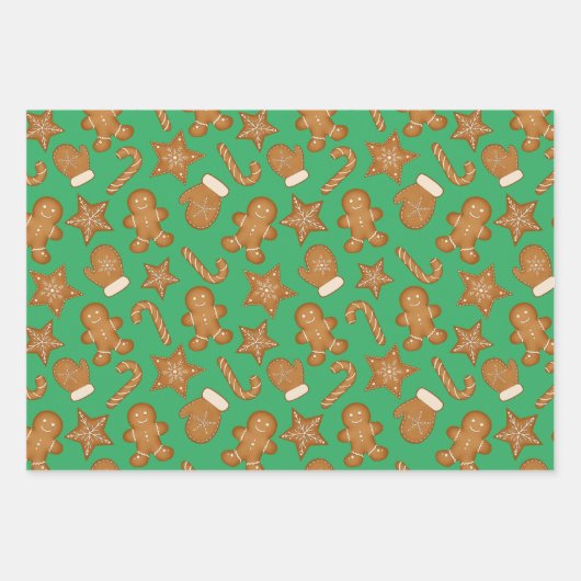 3 vellen kerstinpakpapier (Voorkant 2)