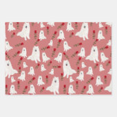 3 vellen Samoyed Design Gift Wrap Set (Voorkant 2)