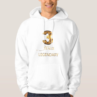 3 Verjaardag Hoodie