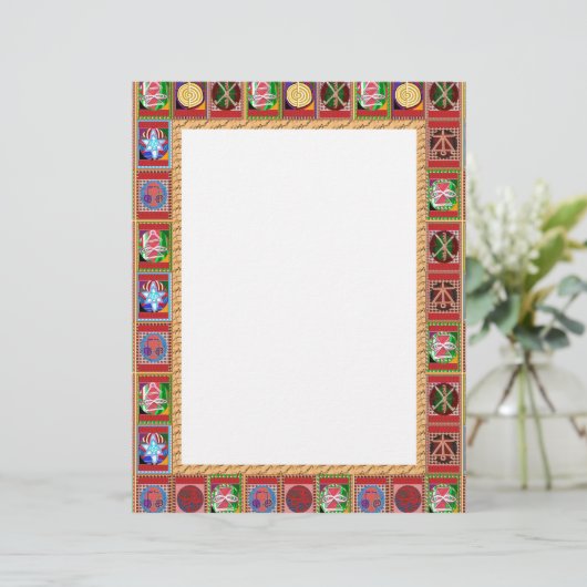 3 Verkoop Karuna Reiki Verwarmend Symbool art Gift (Staand voorkant)