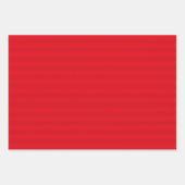 3 Verpakte groene, rode en witte strepen kerst Inpakpapier Vel (Voorkant 2)