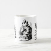 3 verschillende  Alice in Wonderland Afbeeldingen Koffiemok (Center)