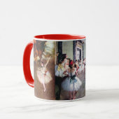 3 Verschillende Ballerinas door Edgar Degas Mok (Voorkant links)