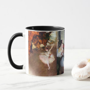 3 verschillende ballerina's van Edgar Degas Mok