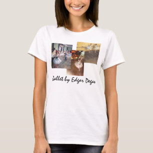 3 verschillende  balletkunst van Edgar Degas T-shirt