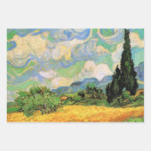 3 verschillende design in het landschap van Vincen Inpakpapier Vel (Voorkant)