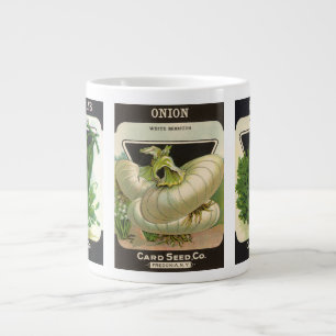 3 Verschillende  Design voor verpakkingsetiketten  Grote Koffiekop