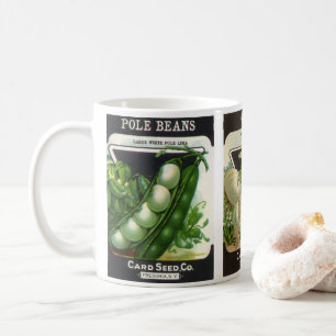 3 Verschillende  Design voor verpakkingsetiketten  Koffiemok