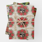 3 verschillende gepersonaliseerde Design van de Ke Inpakpapier Vel (In situ)