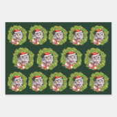 3 verschillende gepersonaliseerde Design van de Ke Inpakpapier Vel (Voorkant 3)