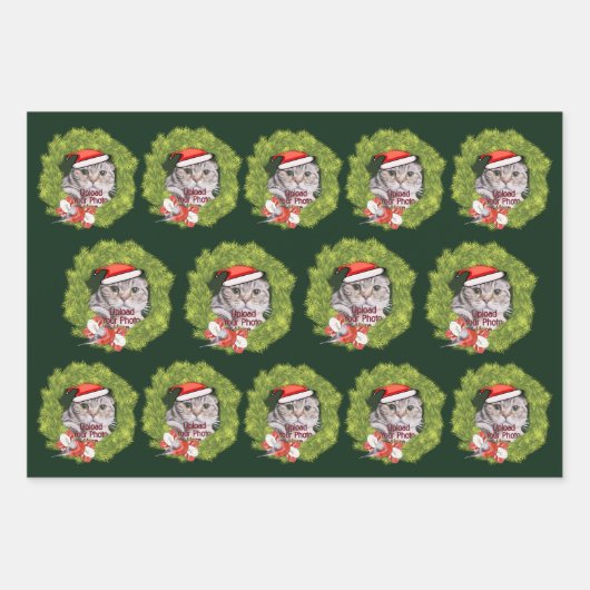 3 verschillende gepersonaliseerde Design van de Ke Inpakpapier Vel (Voorkant 3)