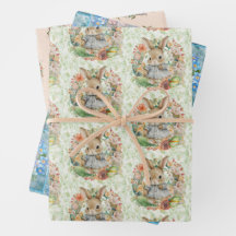 3 Verschillende paashaas lente tijd cadeau