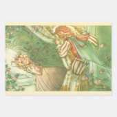 3 verschillende  prinses Fairy Tales Inpakpapier Vel (Voorkant 3)