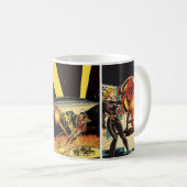 3 Verschillende  Science Fiction Sci Fi Scenes Koffiemok (Voorkant rechts)