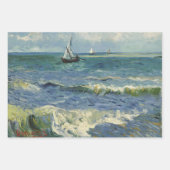 3 verschillende Seascape-afbeeldingen van Vincent Inpakpapier Vel (Voorkant 3)