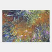 3 verschillende tuinkernen, Giverny van Claude Mon Inpakpapier Vel (Voorkant 2)