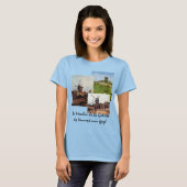 3 verschillende van Gogh Architectuur Windmill T-shirt (Voorkant volledig)