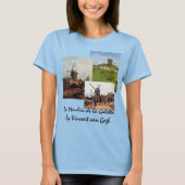 3 verschillende van Gogh Architectuur Windmill T-shirt (Voorkant)