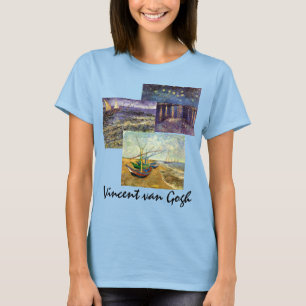 3 verschillende Vincent van Gogh  Maritime Art T-shirt