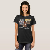 3 verschillende Vintage Balletkunst van Edgar Dega T-shirt (Voorkant volledig)